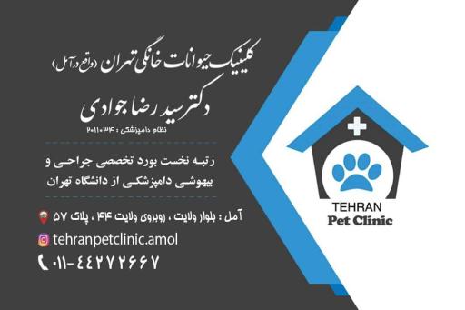 عکس کلینیک دامپزشکی تهران