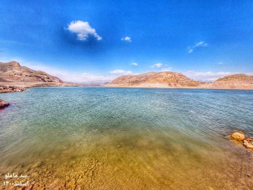 عکس دریاچه سد ماملو