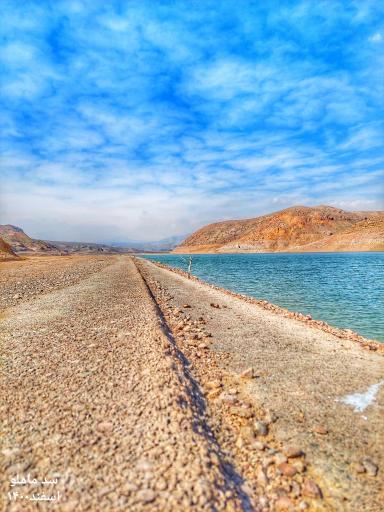 عکس دریاچه سد ماملو