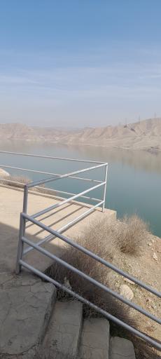 عکس دریاچه سد ماملو
