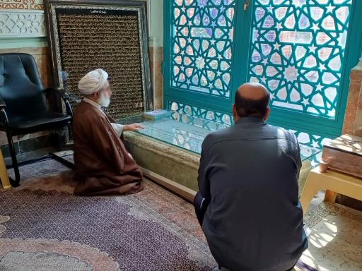 عکس مزار آیت الله حاج شیخ احمد مجتهدی تهرانی