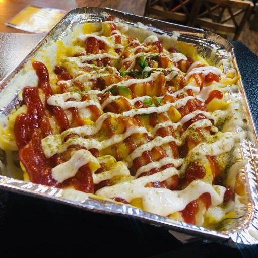 عکس فست فود و فلافل دو لپی