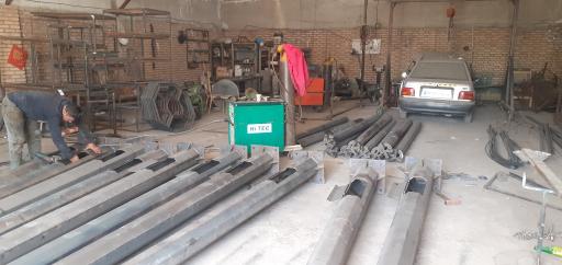 عکس کارگاه تولیدی مبلمان شهری نگارگران شهر آرمانی