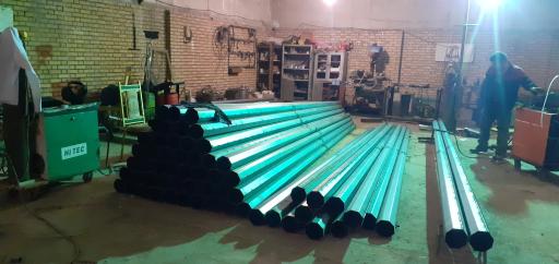 عکس کارگاه تولیدی مبلمان شهری نگارگران شهر آرمانی