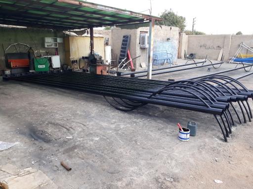 عکس کارگاه تولیدی مبلمان شهری نگارگران شهر آرمانی