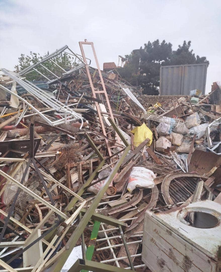 عکس ضایعات آهن فیاضی