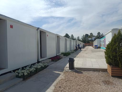 کمپ اسکان گردشگران نوروزی شیراز