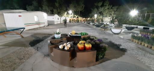 عکس کمپ اسکان گردشگران نوروزی شیراز
