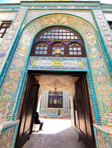 عکس تکیه معاون الملک