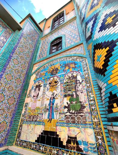 عکس تکیه معاون الملک