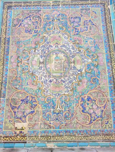 عکس تکیه معاون الملک