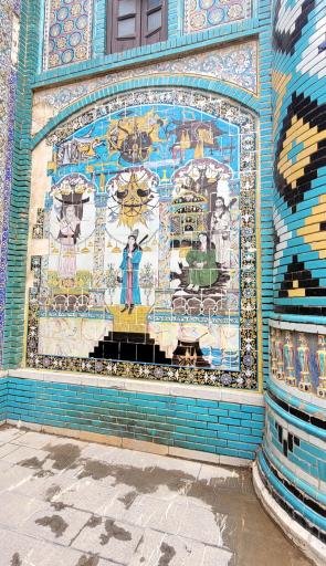 عکس تکیه معاون الملک