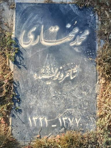 عکس مزار محمد مختاری