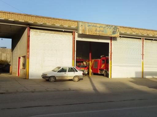 عکس آتش نشانی شهرستان زابل