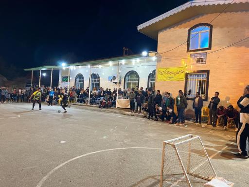 عکس زمین مسابقات گل کوچک روستای چوبه