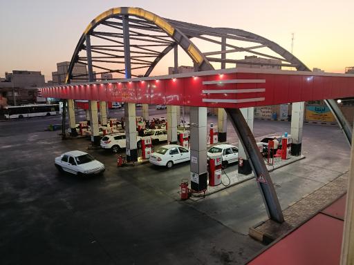 عکس پمپ بنزین خرمکوشک جایگاه 5 شرکت نفت