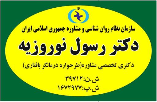 عکس روانشناس دکتر رسول نوروزیه