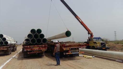 عکس جرثقیل و بالابر دز صراف زاده