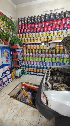 عکس تعویض روغنی و جلوبندی عزیزی