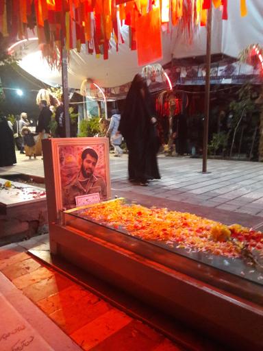 عکس مزار شهید مدافع حرم محمد حسن(رسول) خلیلی