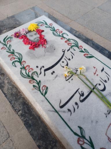 عکس مزار شهید آرمان علی وردی
