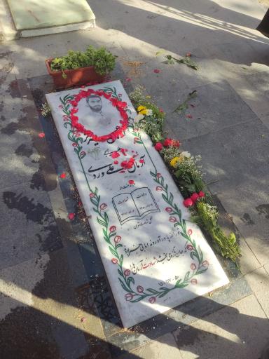 عکس مزار شهید آرمان علی وردی