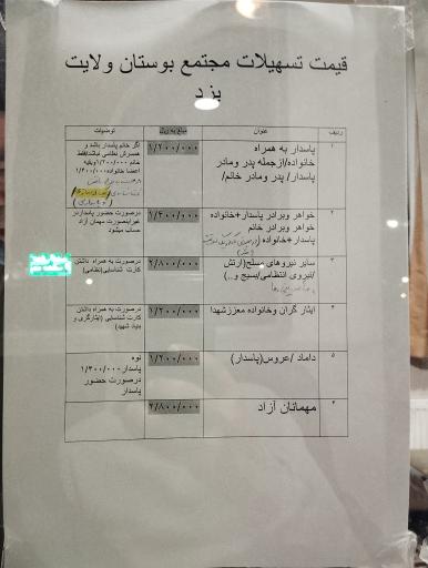 آب انبار مجموعه باغ خان و مهمانسرای بوستان ولایت