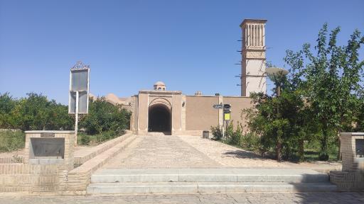 عکس آب انبار مجموعه باغ خان و مهمانسرای بوستان ولایت