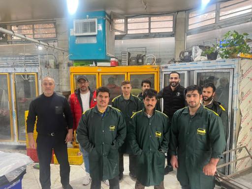 عکس پخش گوشت جواد لطفی