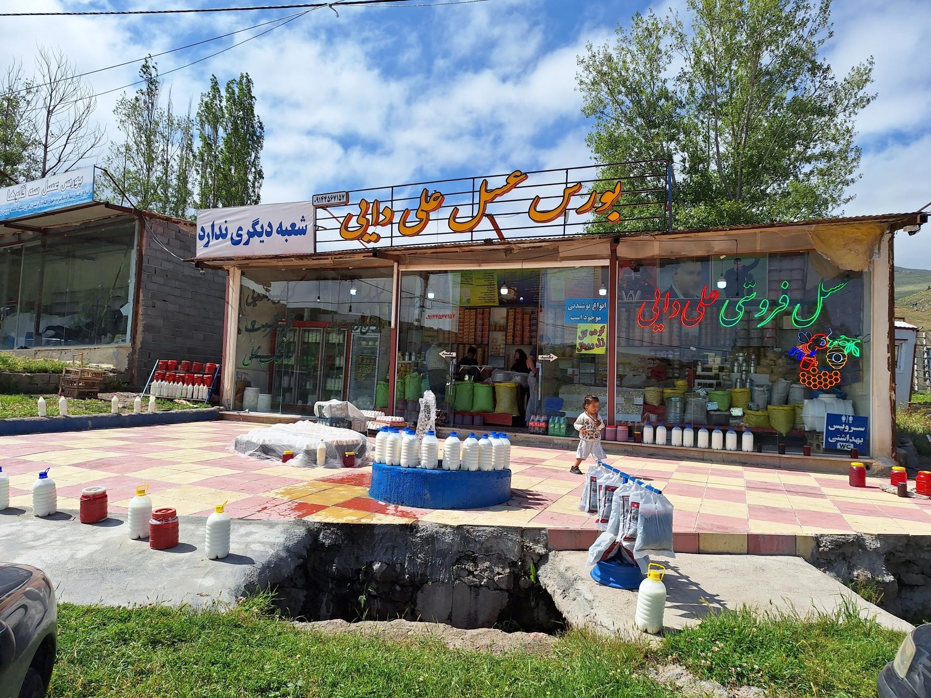 عکس بورس عسل علی دایی