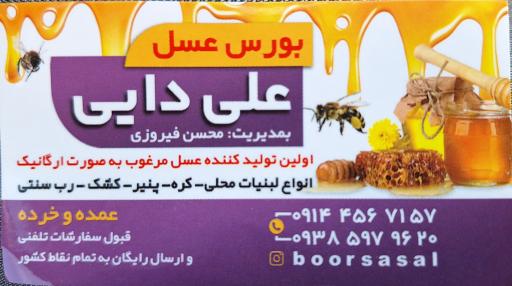 عکس بورس عسل علی دایی