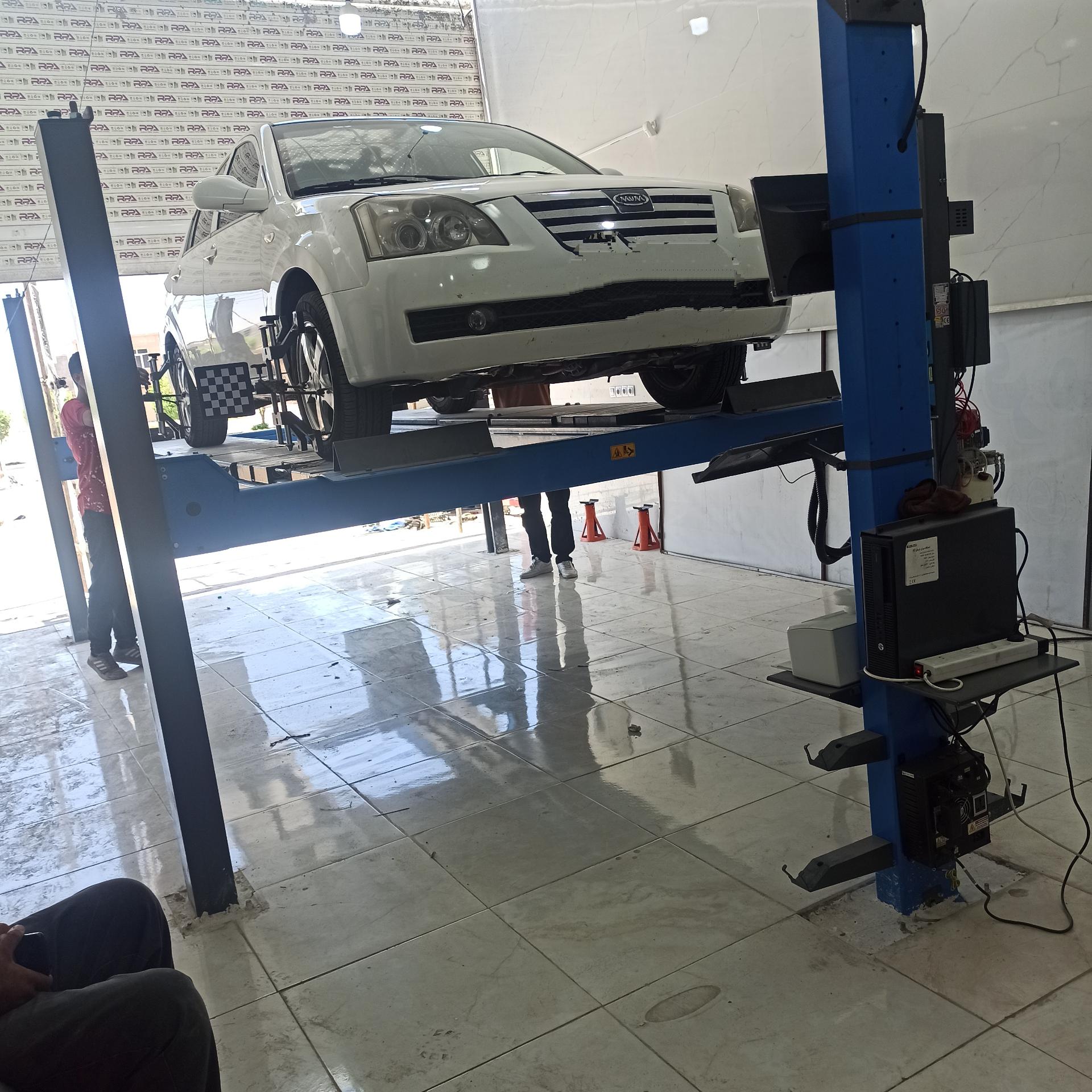 عکس جلوبندی و تنظیم فرمان ظاهری