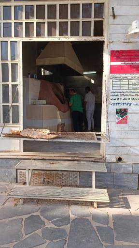 عکس نانوایی تنوری