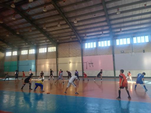 عکس سالن ورزشی دکتر خرمی