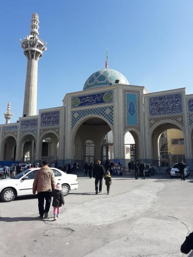 عکس درب غربی مسجد مصلی