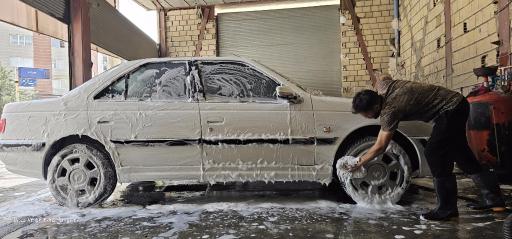 عکس کارواش مجید