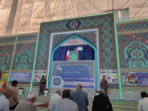 عکس درب غربی مسجد مصلی