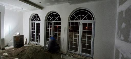 عکس کارخانه تولید درب و پنجره دو جداره گروه صنعتي آلومینیوم معین