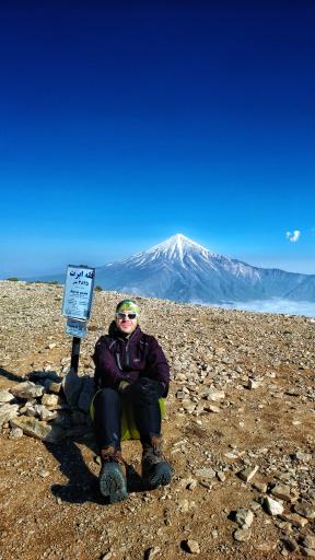 عکس قله ابرت