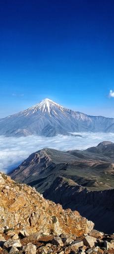 عکس قله ابرت