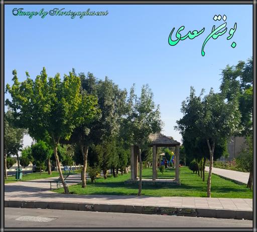 عکس بوستان سعدی