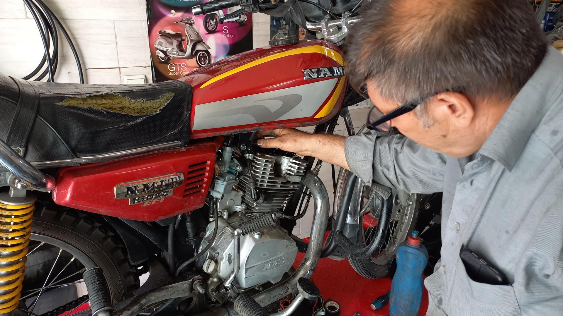 عکس موتورسازی جمشید