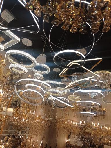 عکس لوستر فروشی تابش