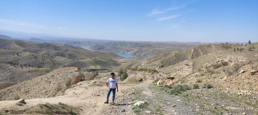 عکس سد باستانی و چاه طرق