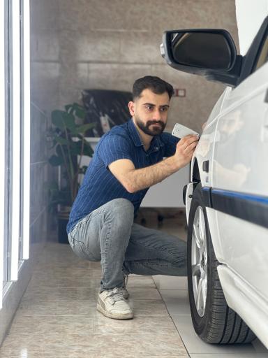 عکس کارشناسی و تشخیص رنگ رضا