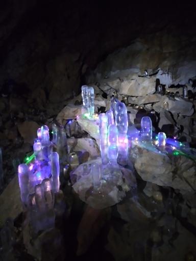 عکس غار یخ مراد