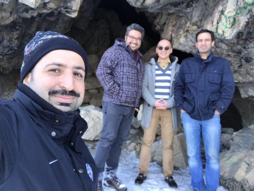 عکس غار یخ مراد