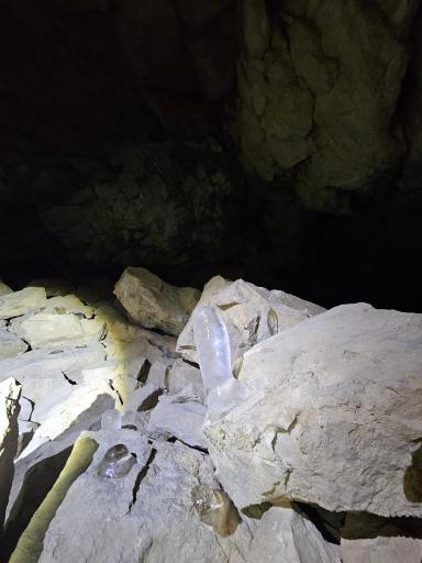 عکس غار یخ مراد