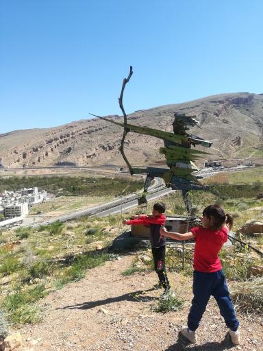 عکس پیاده روی قندیلی