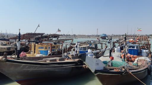 عکس ساحل بندرگاه بوشهر